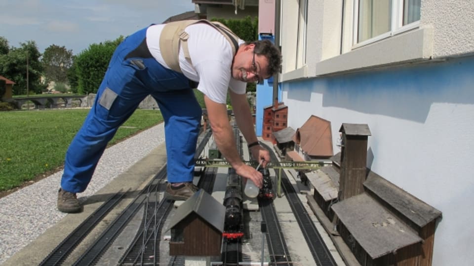Markus Probst fertigt exklusive Eisenbahnmodelle für die ganze Welt.