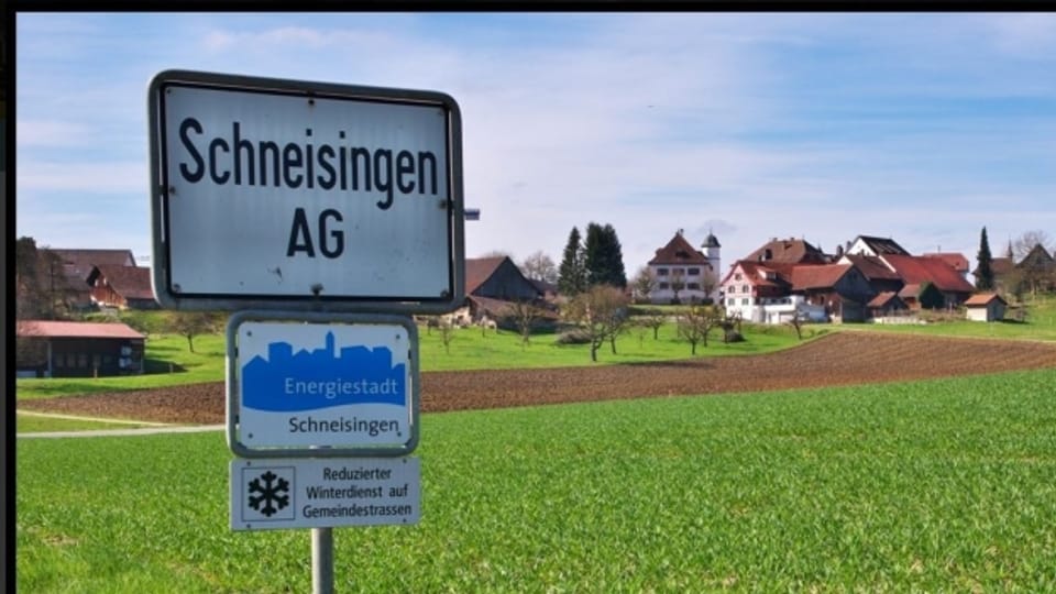 Der Gemeinderat von Schneisingen will die Schilder «Energiestadt» nicht mehr.