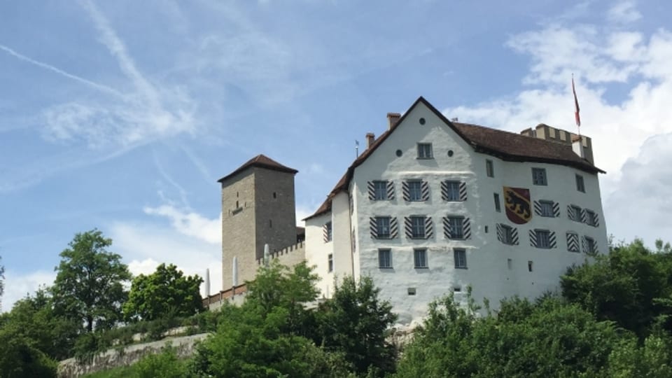 Ist der Fels zu klein für Schloss Wildenstein und Bauernhof?