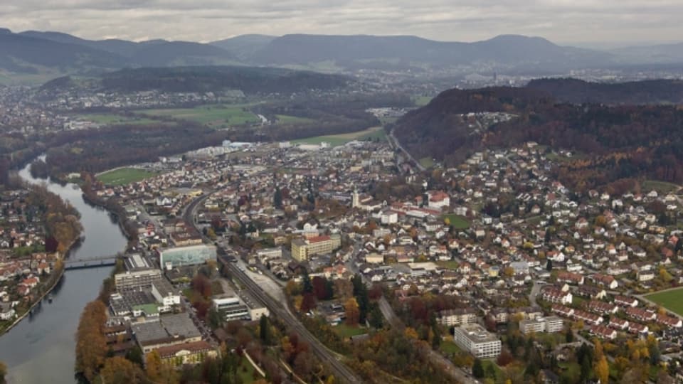 Der Kanton Solothurn wächst, im Bild Schönenwerd.