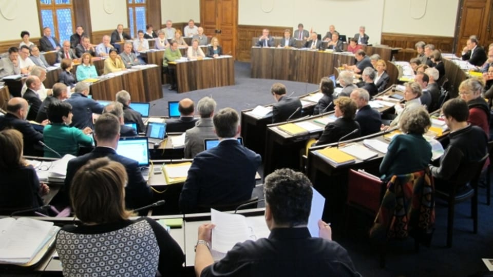 Kantonsrat debattiert über Steuervorlage.