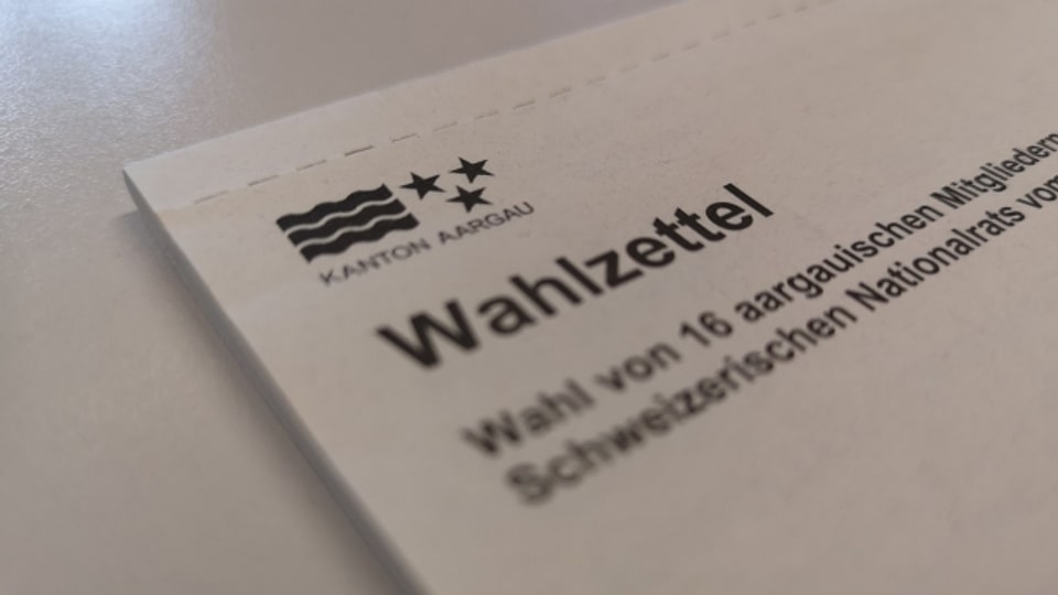 Die Aargauer Stimmberechtigten dürften die Qual der Wahl haben.