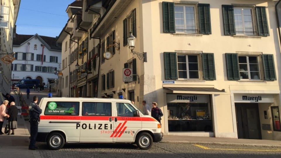 Die Stadt Solothurn hat eine eigene Polizei. Wie viel der Kanton dafür abgelten soll, ist aber umstritten.