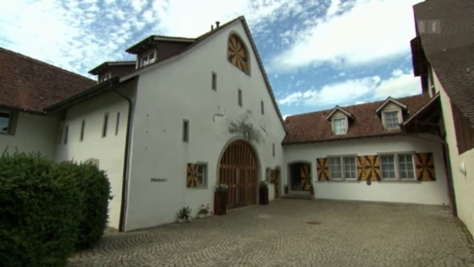 Das Schloss Böttstein schliesst die Tore.