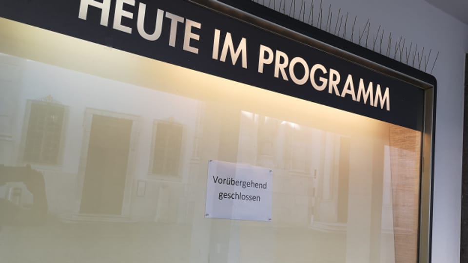 Das Kino Palace in Solothurn hat den Betrieb (vorübergehend) schon wieder eingestellt.