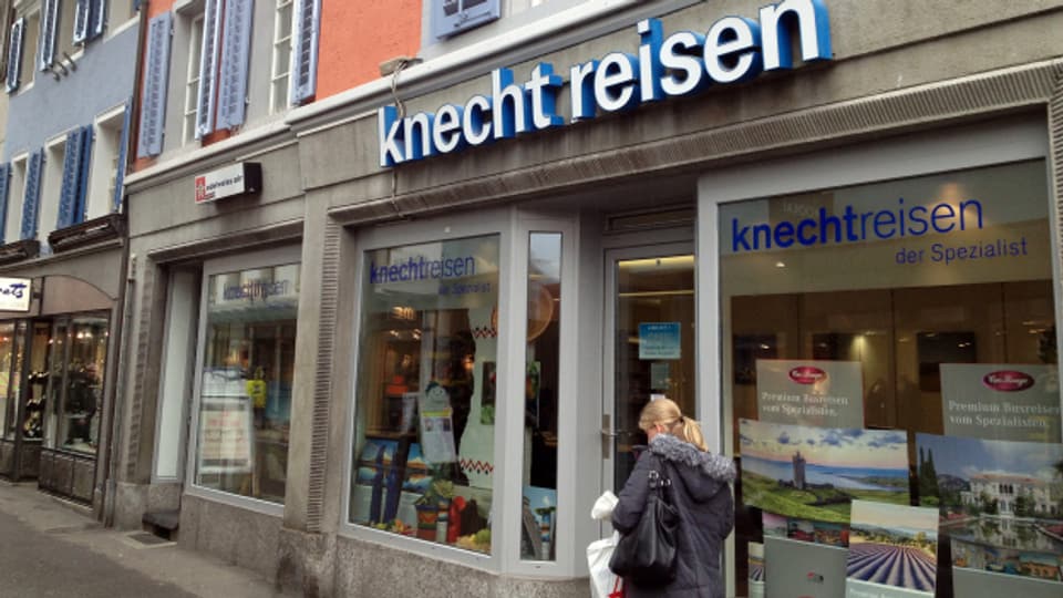 Filiale von Knecht Reisen in Baden.