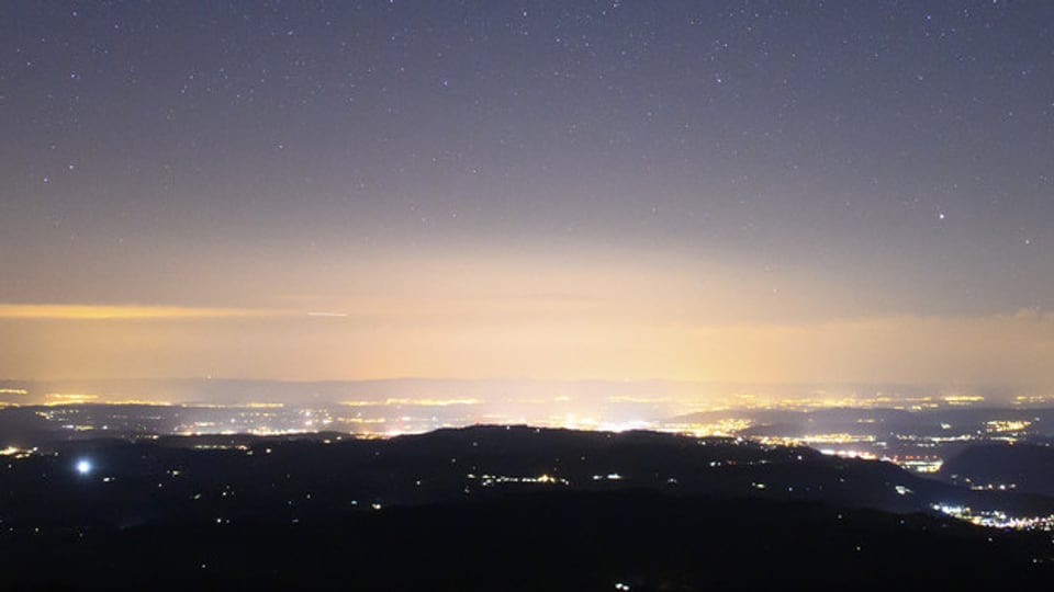 Die Scheinwerfer auf dem Weissenstein würden die Schwärze der Nacht stören, sagen Umweltorganisationen (Symbolbild).