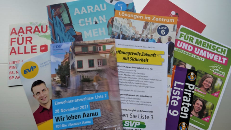 In Aarau, Brugg, Lenzburg,Wohlen, Buchs und Windisch erzielen GLP und Grüne Erfolge.