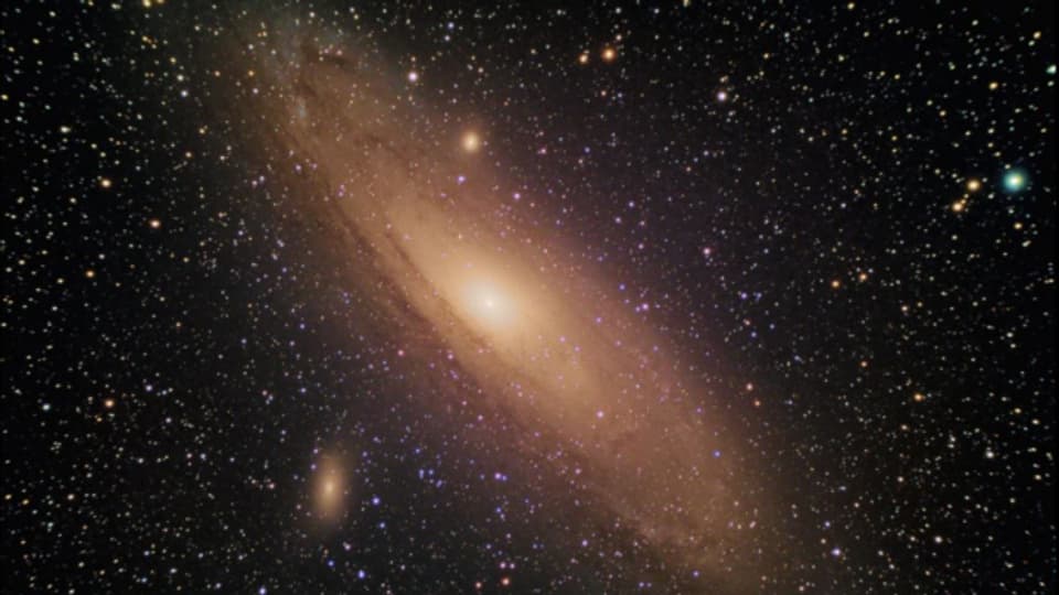 Blick ins Weltall - bald von Bad Zurzach aus. Im Bild die Andromedagalaxie.