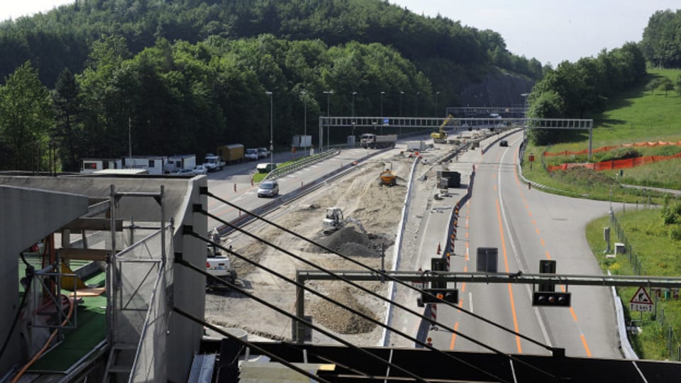 Der Belchentunnel sei nicht neu gebaut, sondern nur saniert worden, findet das Bundesamt für Strassen Astra. Die Gemeinden rund um die Baustelle hingegen hätten sich über ein Fest gefreut.