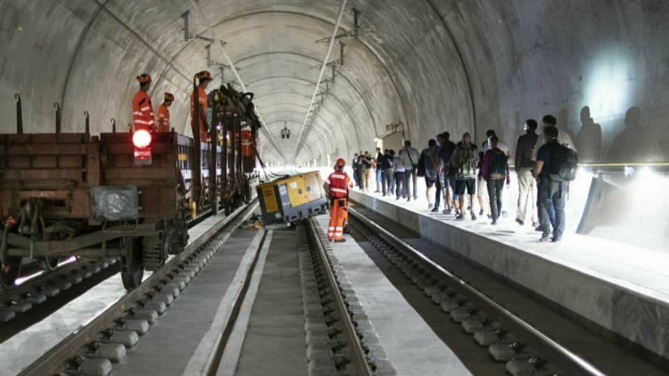Eine ähnliche Rettungsübung gab es bereits 2020 im Bözbergtunnel.