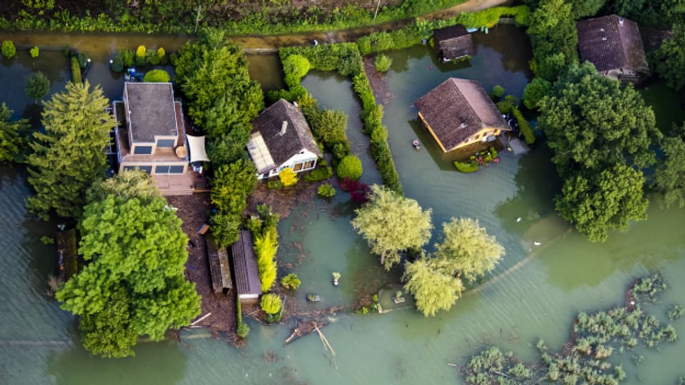 Um grosse Überschwemmungen in den Kantonen Solothurn und Aargau zu verhindern, wurden im Jahr 2021 unter anderem die Ufergebiete des Bielersees überschwemmt