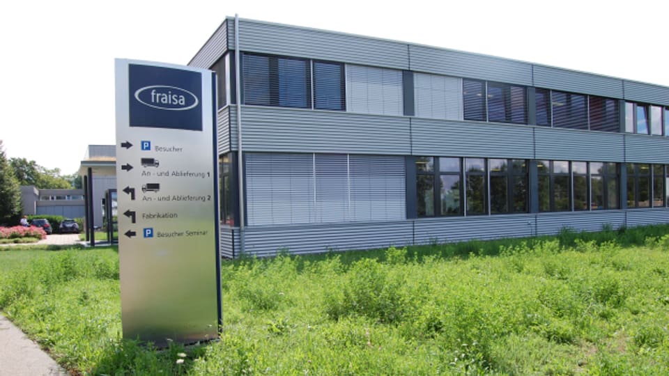 Die Firma Fraisa in Bellach produziert verschiedene Werkzeuge und verkauft diese weltweit.