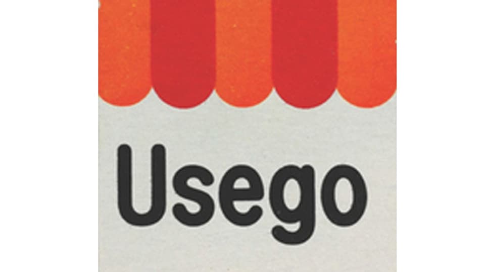 Ausschnitt aus dem Usego-Logo, das nun der Firma Felfel gehört.