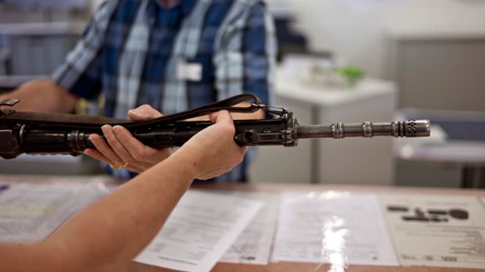 Im Kanton Bern werden vor allem registrierte Waffen oder Erbstücke abgegeben.