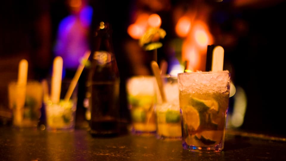 Übermässiger Alkoholkonsum - der Hauptgrund für Probleme im Nachtleben.