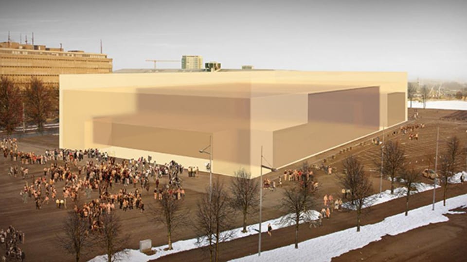 So gross wird das neue Event-Center in Bern.