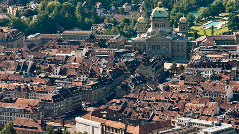 Die Zahl der Hotellogiernächte stieg in der Stadt Bern um 21 Prozent.