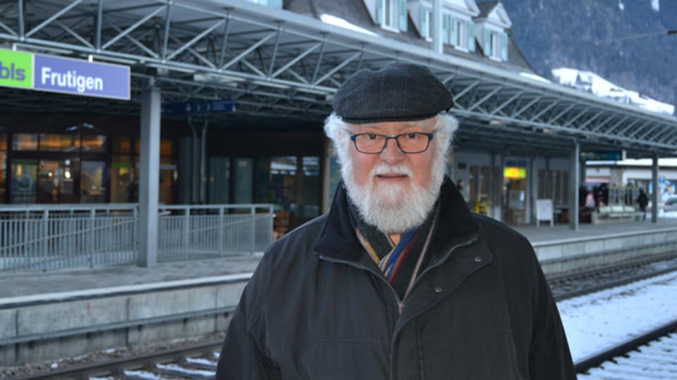 Walter Flühmann ist Projektleiter «100 Jahre Lötschbergbahn»