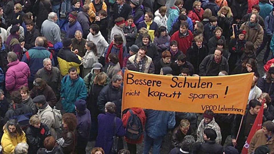 Lehrer ohne Perspektiven: Lohnwünsche werden vom Kantonsparlament nicht erhöhrt.