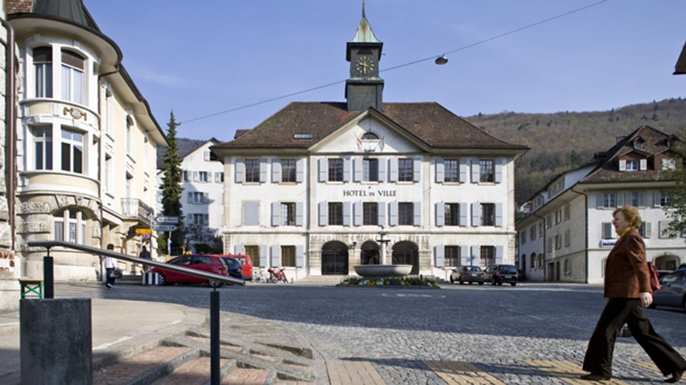 Im Rathaus des Berner Städtchens Moutier sind die Separatisten in der Mehrheit.