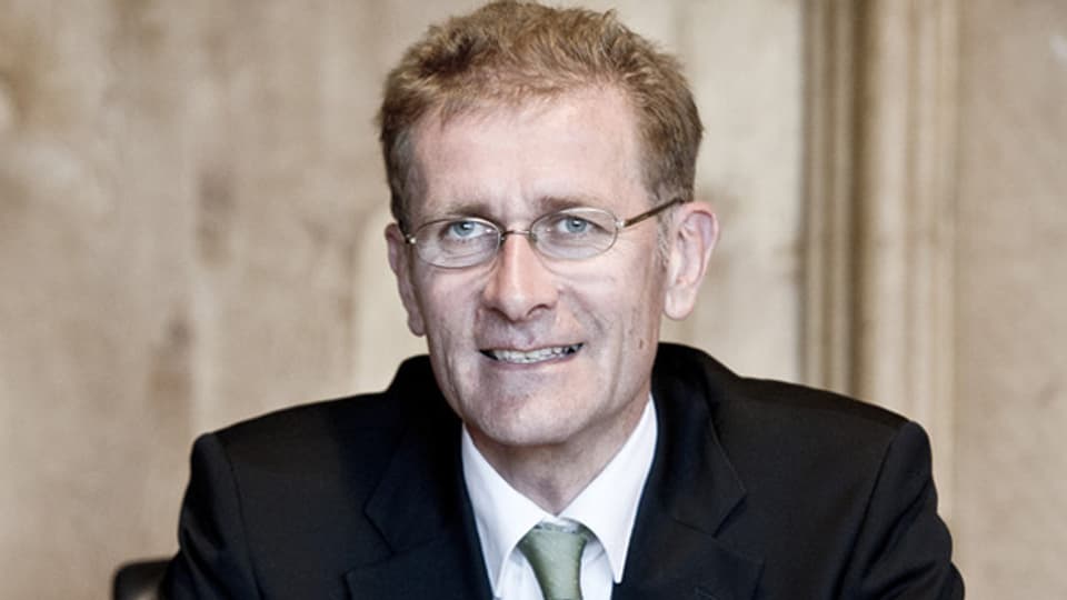 Regierungsrat Christoph Neuhaus will am 30. März wiedergewählt werden.