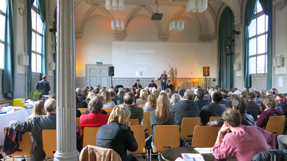 Rund 200 Personen haben an der ersten Berner Kulturkonferenz teilgenommen.