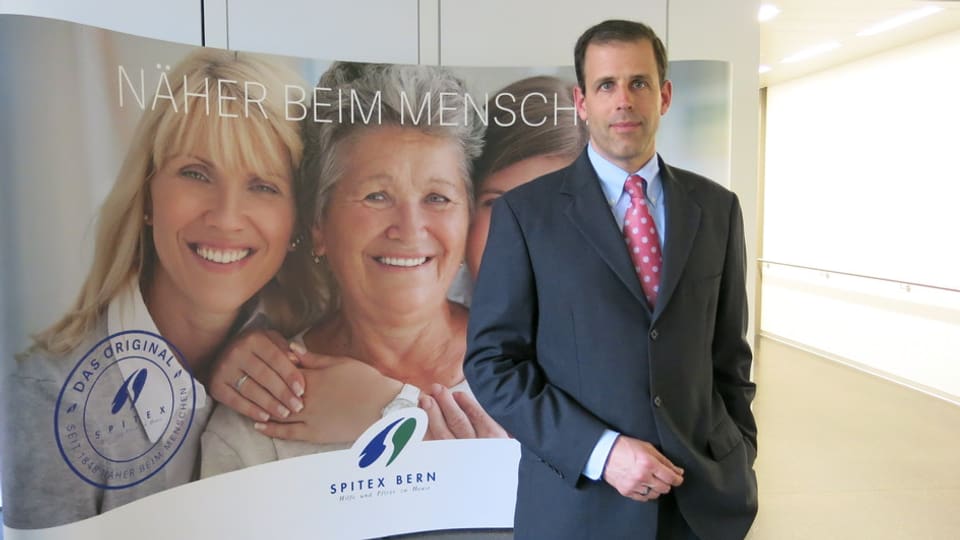 Geschäftsführer Philip Steiner will die Spitex Bern «auf eine solide finanzielle Grundlage stellen».