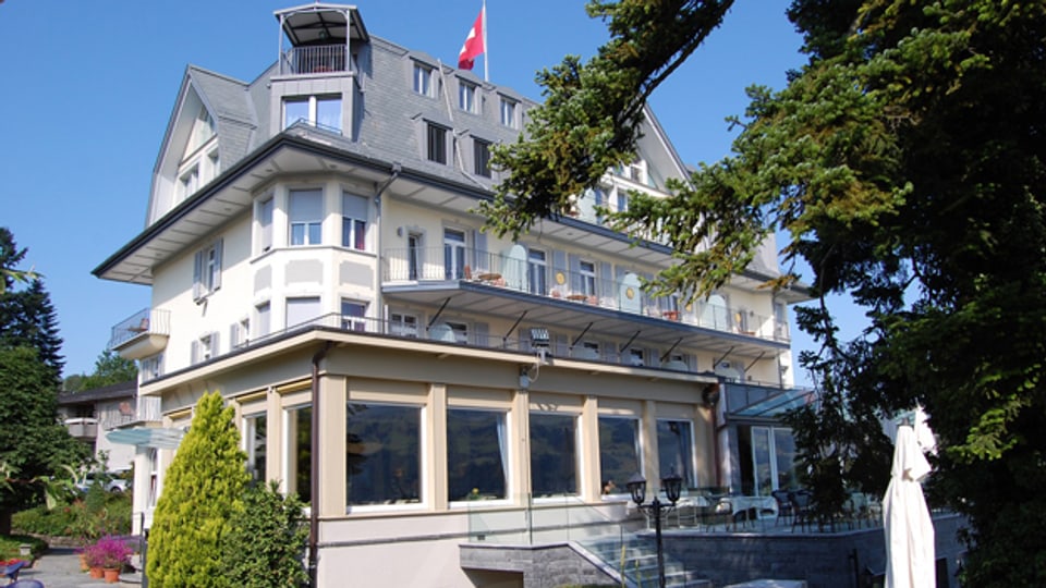 Das Hotel Belvédère in Spiez.