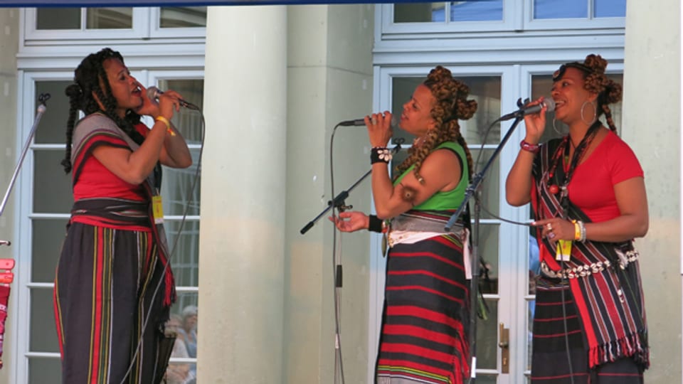 «Tiharea»: Die drei Frauen aus Madagaskar singen A-Cappella.
