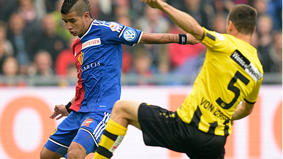 FC Basel trifft und Berner YB kämpft.key