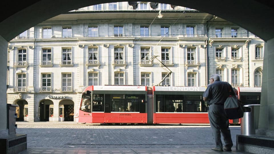 Mit dem Tram Region Bern soll die Kapazität auf der Linie zwischen Ostermundigen und Köniz vergrössert werden.