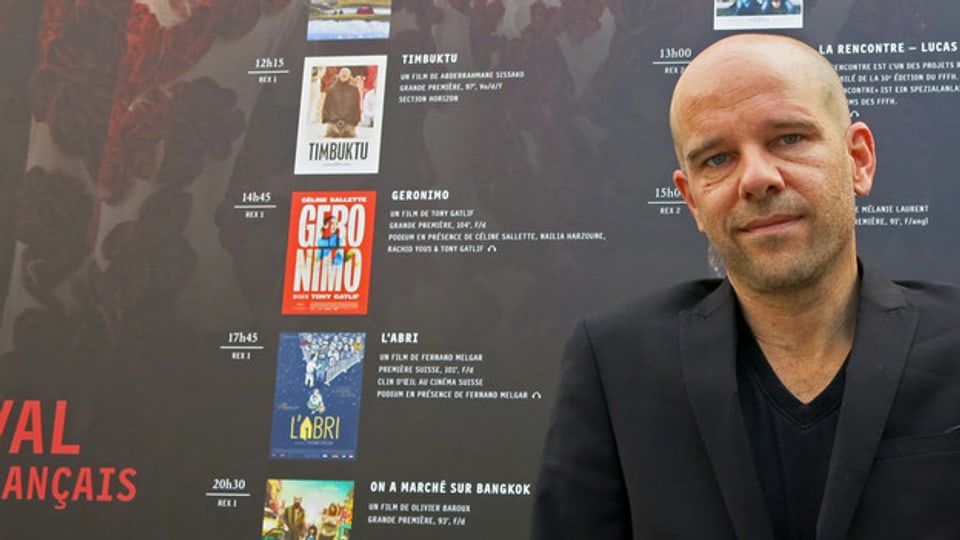 Christian Kellenberger freut sich sehr darauf, das Festival du Film français d'Hélvetie zu eröffnen.