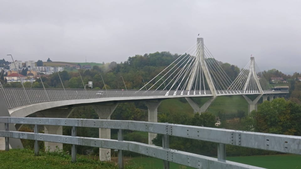 Die Poyabrücke in Freiburg.
