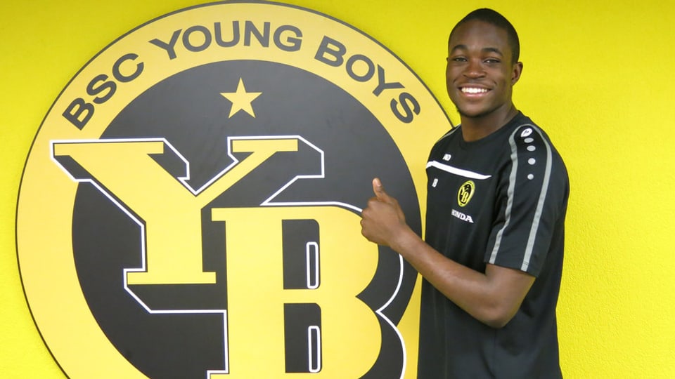 Yvon Mvogo, der junge Torhüter der Berner Young Boys.