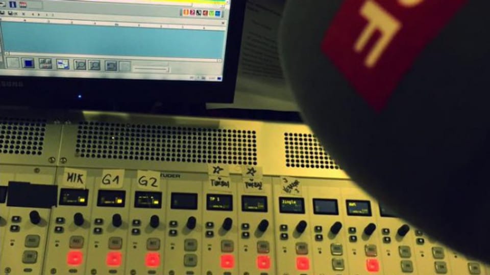 Radio SRF sendet aus Interlaken.