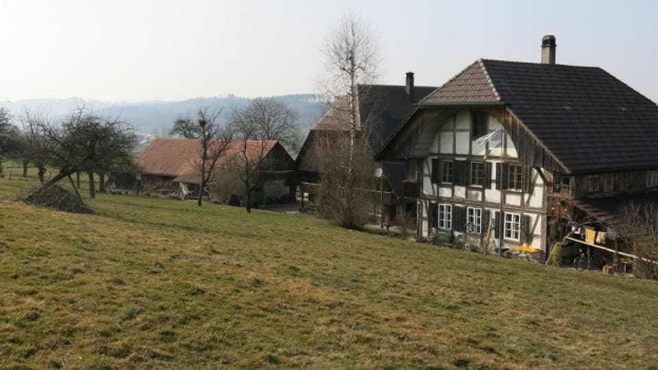 Dieser Bauernhof wäre vom BLS-Depot in Riedbach betroffen.