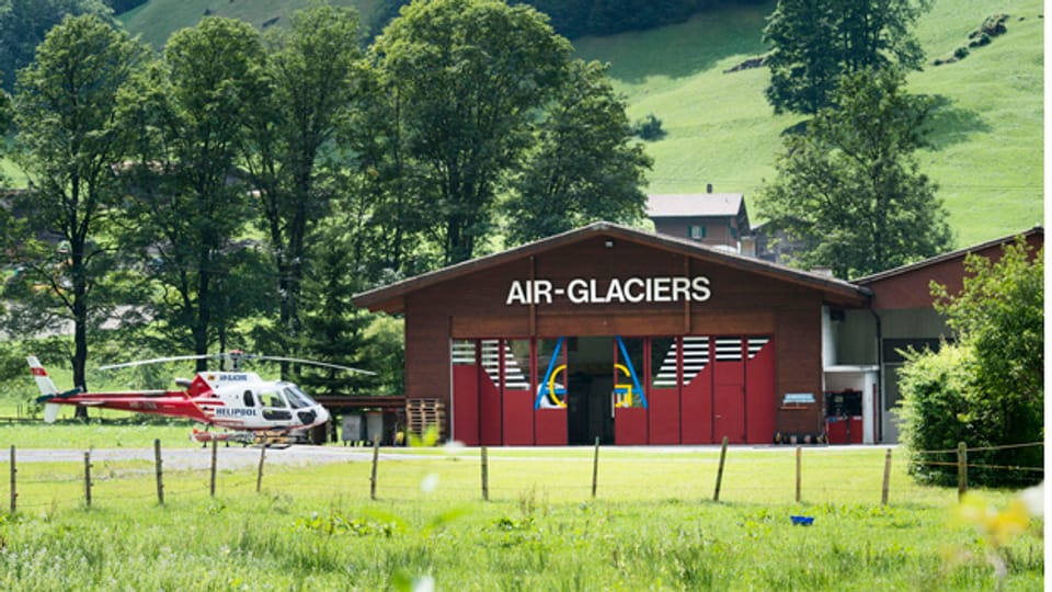 Ein Helikopter der Air-Glaciers ist bei Lauterbrunnen abtestürzt.