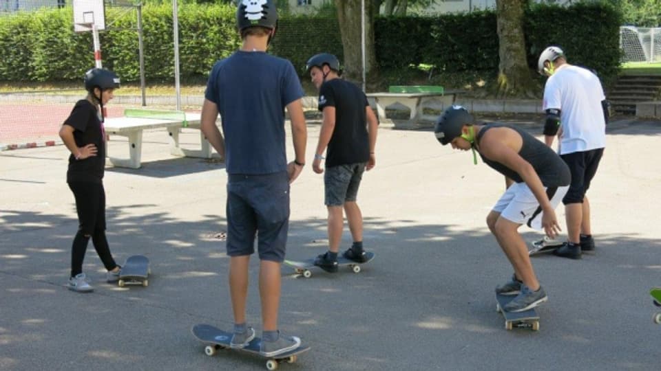 Skaten ohne Schranken im Lager Cooltour
