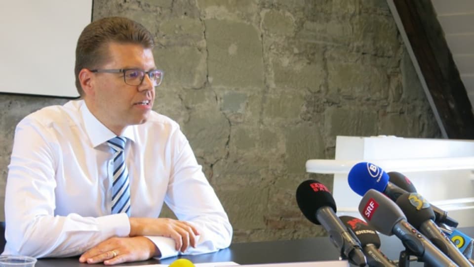 Der bernische Volkswirtschaftsdirektor Andreas Rickenbacher will sich beruflich neu orientieren.