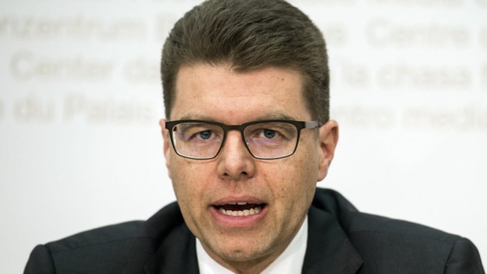 Volkswirtschaftsdirektor Andreas Rickenbacher.