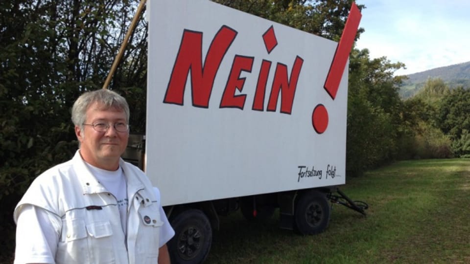 Organisiert den Widerstand gegen den Fahrenden-Durchgangsplatz in Meinisberg: Raphael Steiner