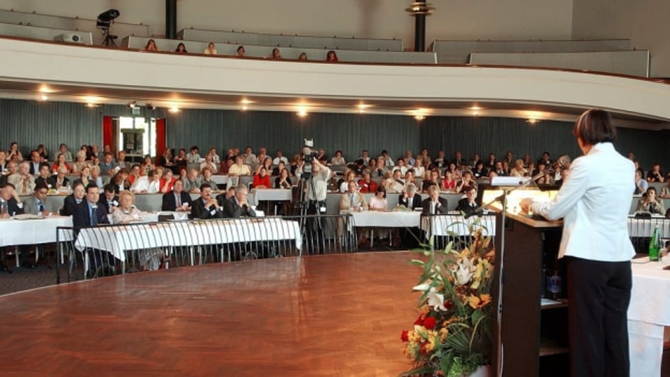 Im Kursaal Bern findet das neue Polit-Forum statt.