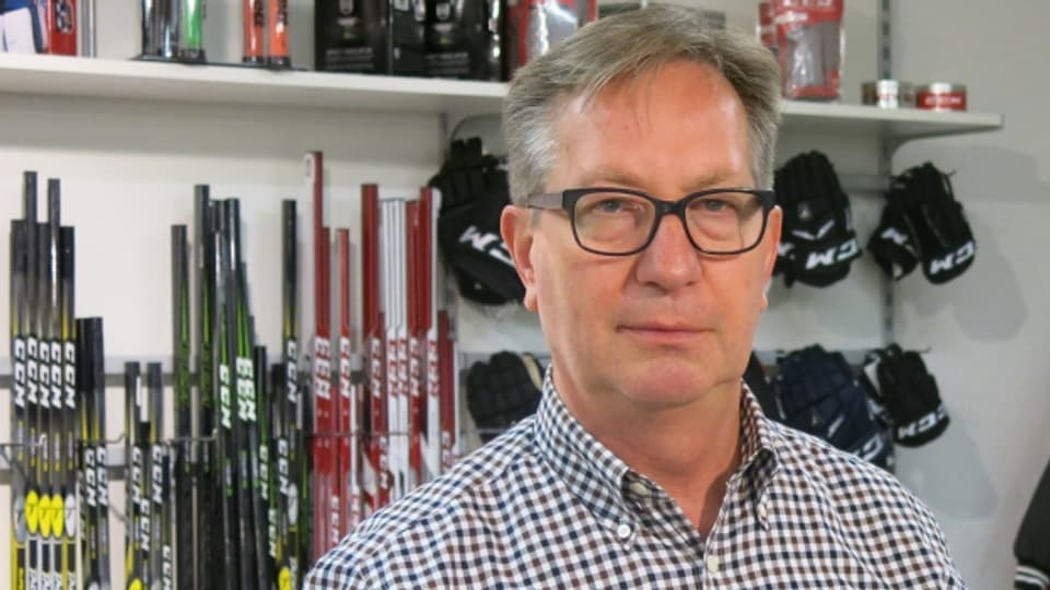 Interhockey-Firmenchef Roland Gerber.