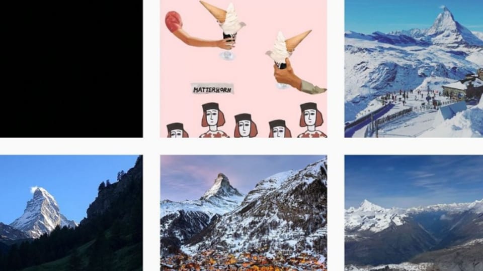 Beliebtes Sujet: Rund 190'000 Fotos sind auf Instagram mit dem Vermerk «Matterhorn».