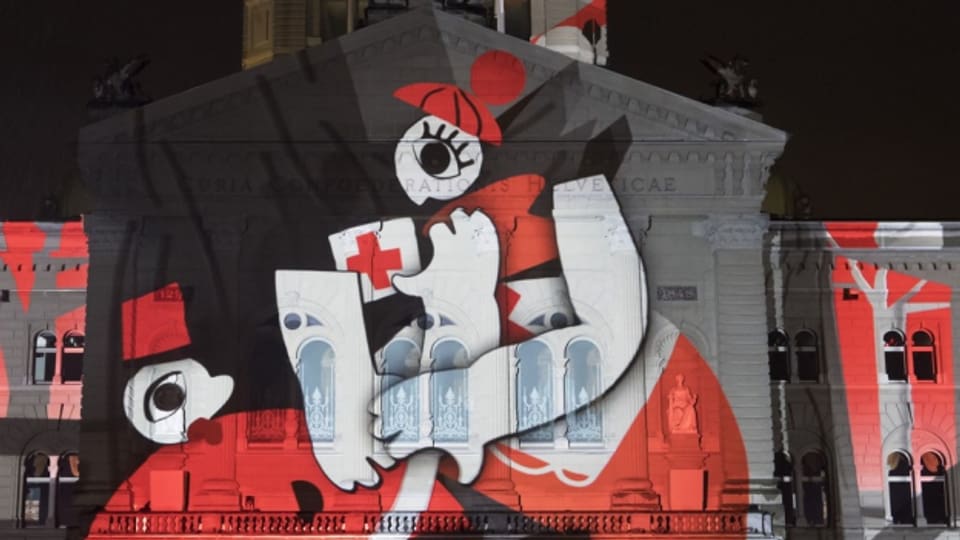 Das «Rendez-vous Bundesplatz» ist dem Schweizerischen Roten Kreuz gewidmet.