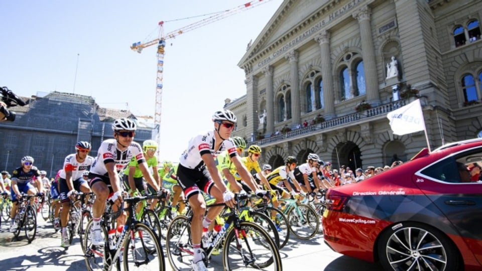 Die Tour de France gastierte Mitte Juli in Bern.