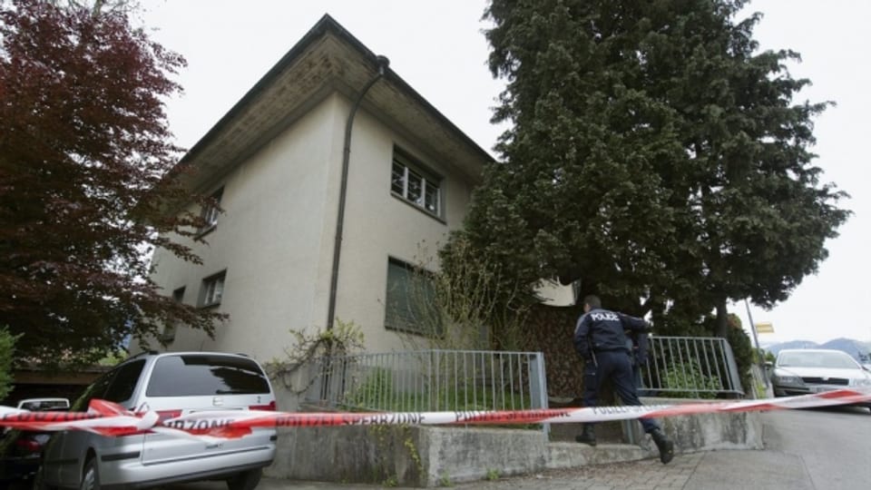 In diesem Kinderheim in Spiez wurde am 13. Mai 2013 das Heimleiterpaar mit Messerstichen getötet.