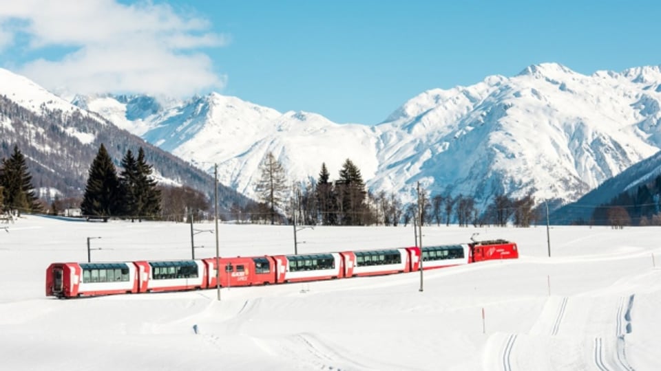 Auch der Glacier Express der Matterhorn Gotthard Bahn wird unter den neuen Marke «Valais Matterhorn Region» verkauft.
