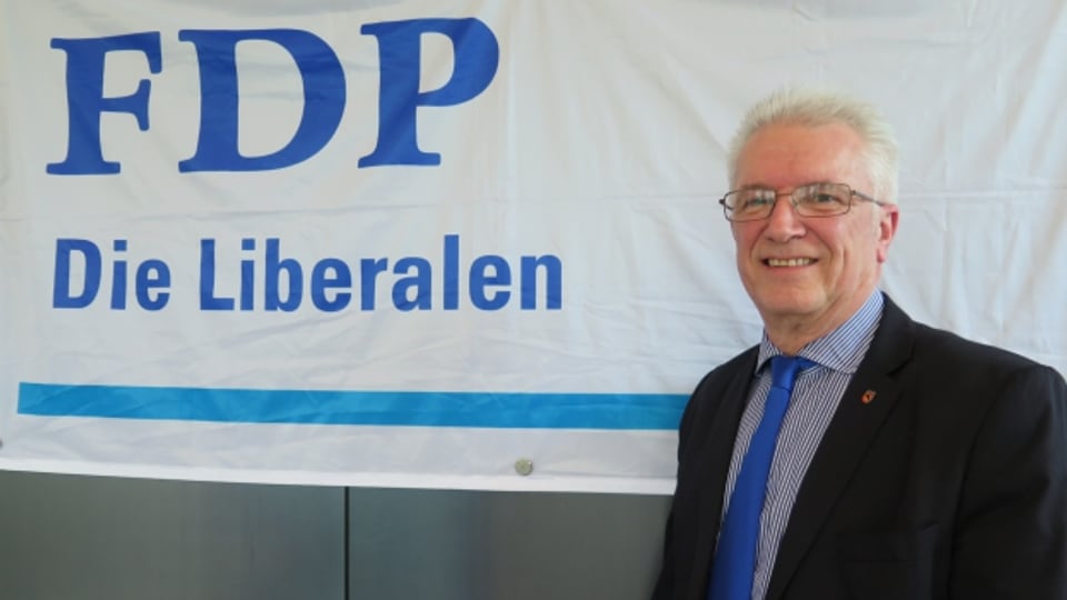 Pierre-Yves Grivel ist auf der Suche nach Frauen für die FDP.